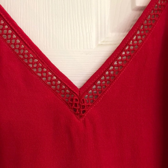 Red mini dress - Picture 3 of 4